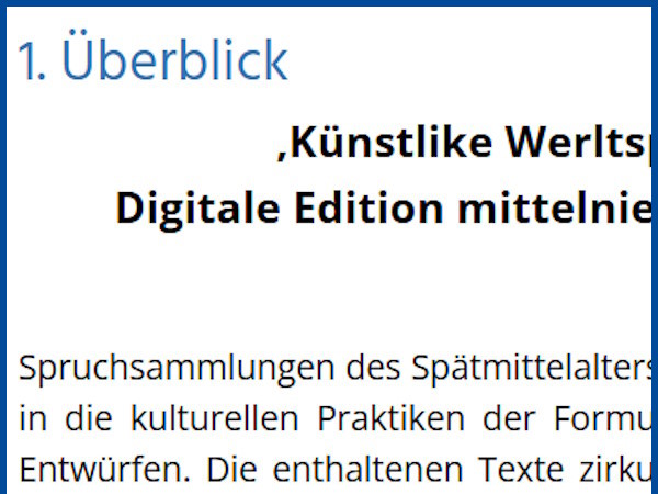 Bildkachel Einführung